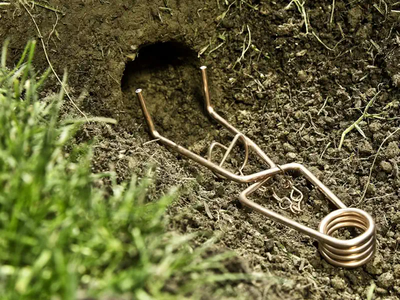 Pièges mécaniques à taupes utilisés par notre taupier à Frozes
